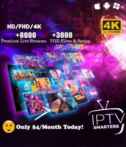 the best IPTVsubscription andiptv server 4k