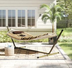 Outdoor Removable Hammock Stand Beach Hammock