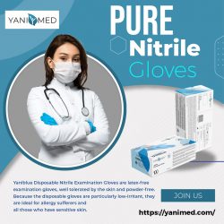 Sturdy and best pure nitrile gloves for sensitive skin