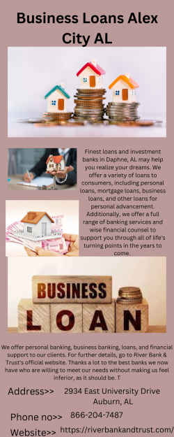 Succeed With Business Loans Alex City AL