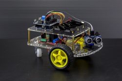 2 WHEEL DRIVE ULTRASONIC ARDUINO PROJECTS ROBOT KIT