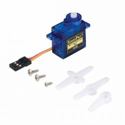 SG90 9G MICRO MINI SERVO WITH SERVO ARMS AND ACCESSORIES