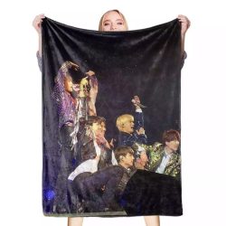 Bts Blanket , Toddler Blanket Size 40×50, Dynamite Blanket