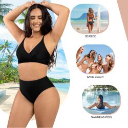 Wholesale Body Shaper One Piece Swimsuit Top Cross Front