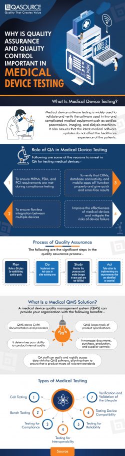 Why is Quality Assurance and Quality Control Important in Medical Device Testing