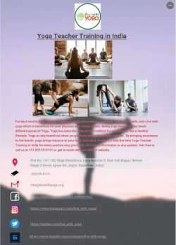 Yoga Teacher Training in India