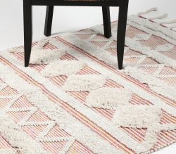 Tufted Geometric Statement Rug (Small)