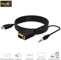 1.8 METRE DIGITAL HDMI TO ANALOGUE VGA CONVERTER CABLE