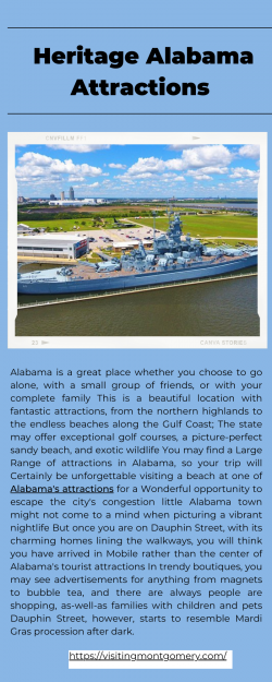 Heritage Alabama Attractions