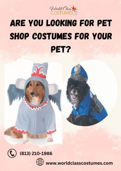 Are You Looking For Pet Shop Costumes For Your Pet?