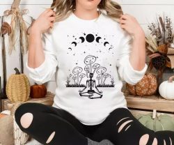 Mushroom Sweater , Magic Mushroom Sweatshirt Botanical $16.95