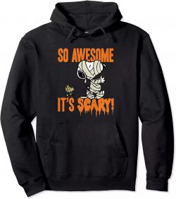 Snoopy Hoodie, Peanuts Halloween Snoopy Scary Mummy $19.95