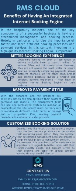 Benefits of Having An Integrated Internet Booking Engine