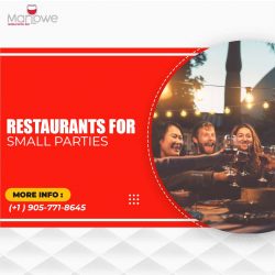 Best Restaurants for Small Parties