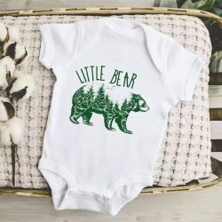 Bear Onesie, Little Bear Baby Onesie $19.95