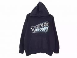 Snoopy Hoodie, Snoopy Woodstock Peanuts Cartoon Spellout Pullover $19.95