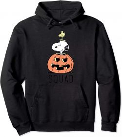 Snoopy Hoodie, Peanuts Halloween Snoopy And Woodstock Squad Pullover Hoodie $19.95