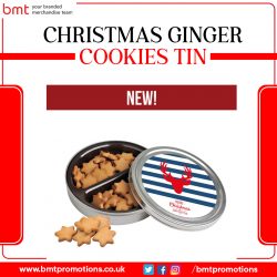 Christmas Ginger Cookies Tin