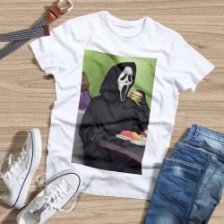 Ghostface T-shirt Scary Move Characters T-shirt $15.95