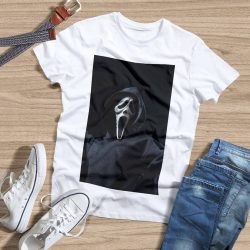 Ghostface T-shirt Shouts T-shirt $15.95