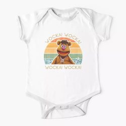 Bear Onesie, Fozzie Wocka Bear Baby Onesie $19.95