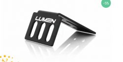 Lumen V1 single nummerpladebeslag