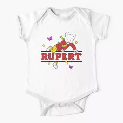 Bear Onesie, Rupert Bear Baby Onesie $19.95