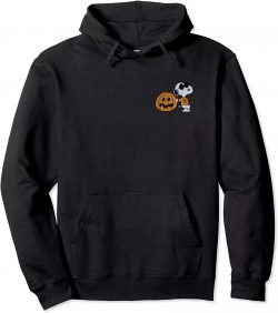 Snoopy Hoodie, Peanuts Halloween Cool Pumpkin Snoopy Pullover Hoodie $19.95