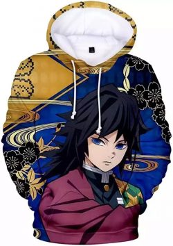 Demon Slayer Sweater, Cosplay Demon Slayer Anime Pullover Hoodie $19.95