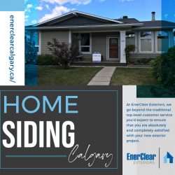 Home siding Calgary is available from EnerClear Exteriors! Go there right away to learn more!