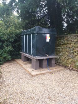 Commercial Oil Tank Installation