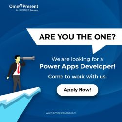 Hiring Microsoft PowerApps Application Developer