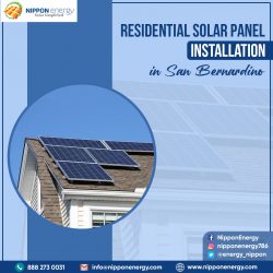 Residential Solar Panel Installation in San Bernardino