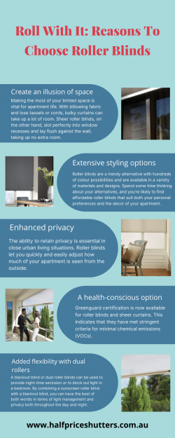 Roll With It: 9 Reasons To Choose Roller Blinds