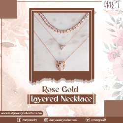 Rose Gold Layered Necklace