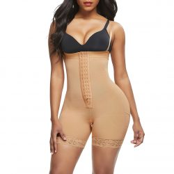 Skin Color Adjustable Strap Bodysuit Plus Size