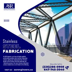 In search of premium stainless steel fabrication? ASR Engineers is here to assist