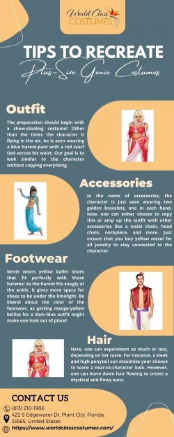 Tips To Recreate Plus-Size Genie Costumes