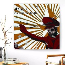 Limp Bizkit Square Wall Clock Home Decor Wall Clock Gifts for Limp Bizkit Fans The Unquestionabl ...