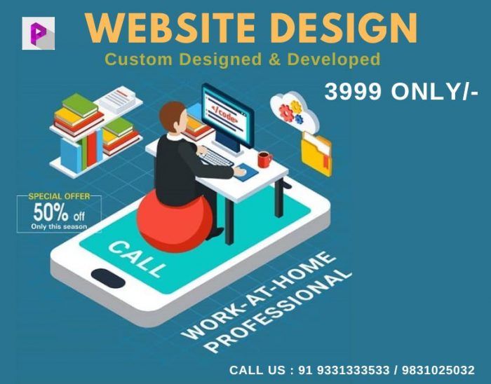 website Design – Custom Designed & Developed