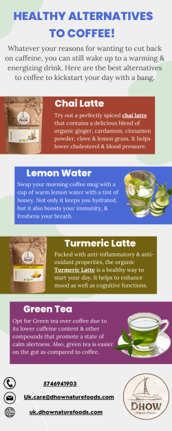 Healthy Alternatives To Coffee To Try Now!