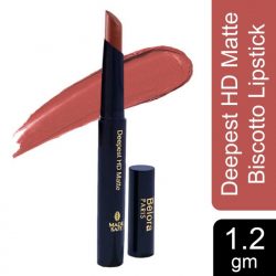 Belora Paris Deepest HD Matte Biscotto Lipstick, 1.2gm