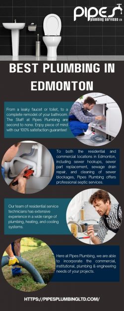 Best Plumbing In Edmonton | Pipes Plumbing Services Ltd