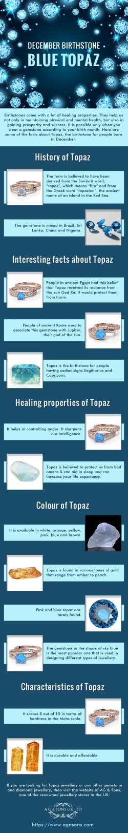 The December Birthstone: Blue Topaz