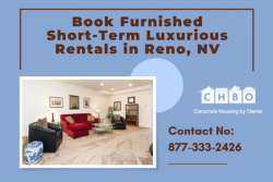 Book Furnished Short-Term Luxurious Rentals in Reno, NV