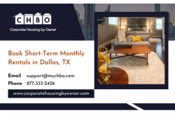 Book Short-Term Monthly Rentals in Dallas, TX