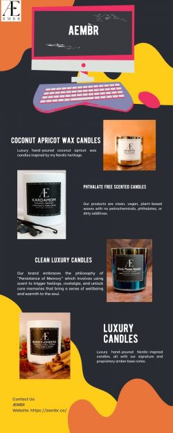 Shop Now Coconut Apricot Wax Candles from ÆMBR