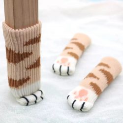 Chair Socks, Protect Hardwood Floors, Set Of Four Chair Socks $7.95