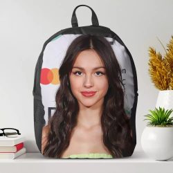 Olivia Rodrigo Backpack Classic Celebrity Backpack Promote Vaccines Backpack $25.95