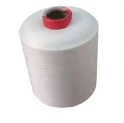 Covered silk yarn